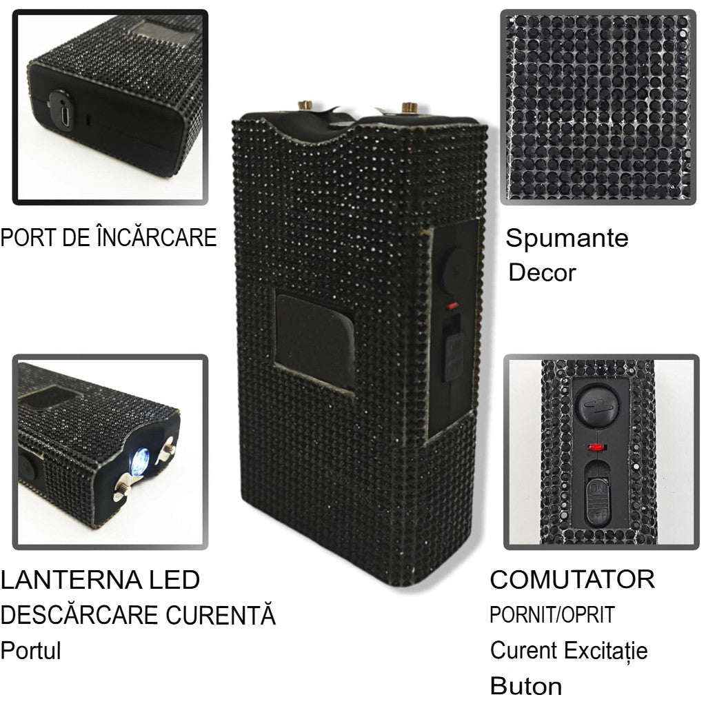 Set Autoapărare Rapidă — Alarma + Spray cu piper + Electrosoc - DivaShield