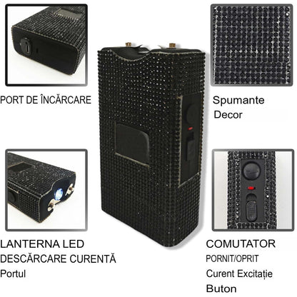 Set Autoapărare Rapidă — Alarma + Spray cu piper + Electrosoc - DivaShield
